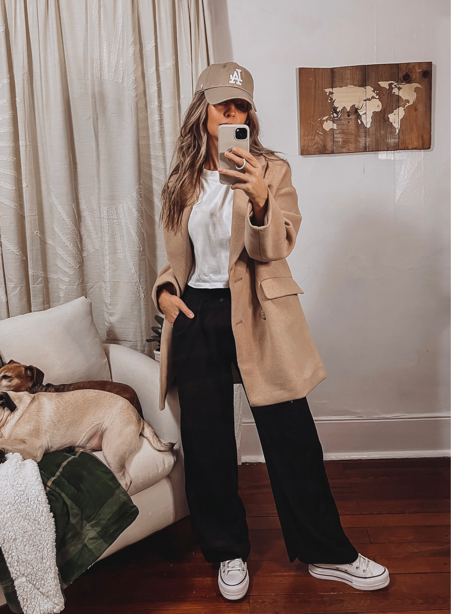 Some of my most-worn Abercrombie items. Snag them now for an extra 25% off. Sale ends tonight💛 Coat is from last year, but I’ve linked this year’s version.
#woolcoat
#streetstyle

#LTKxAF #LTKsalealert #LTKstyletip