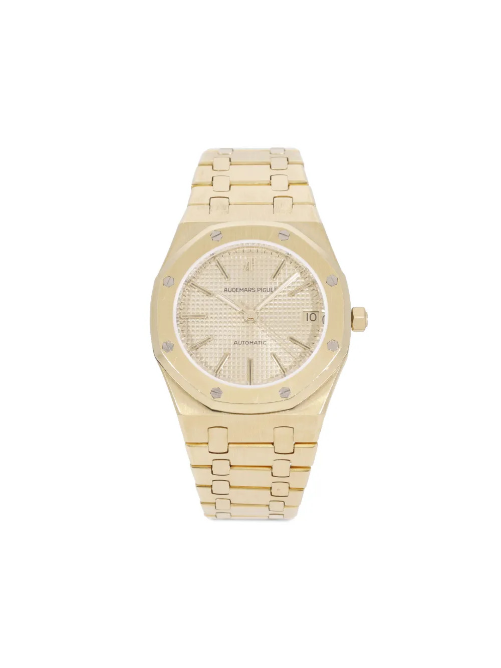 Audemars Piguet pre-owned Royal Oak Jumbo 39mm | Neutrals | FARFETCH PT | Farfetch Global