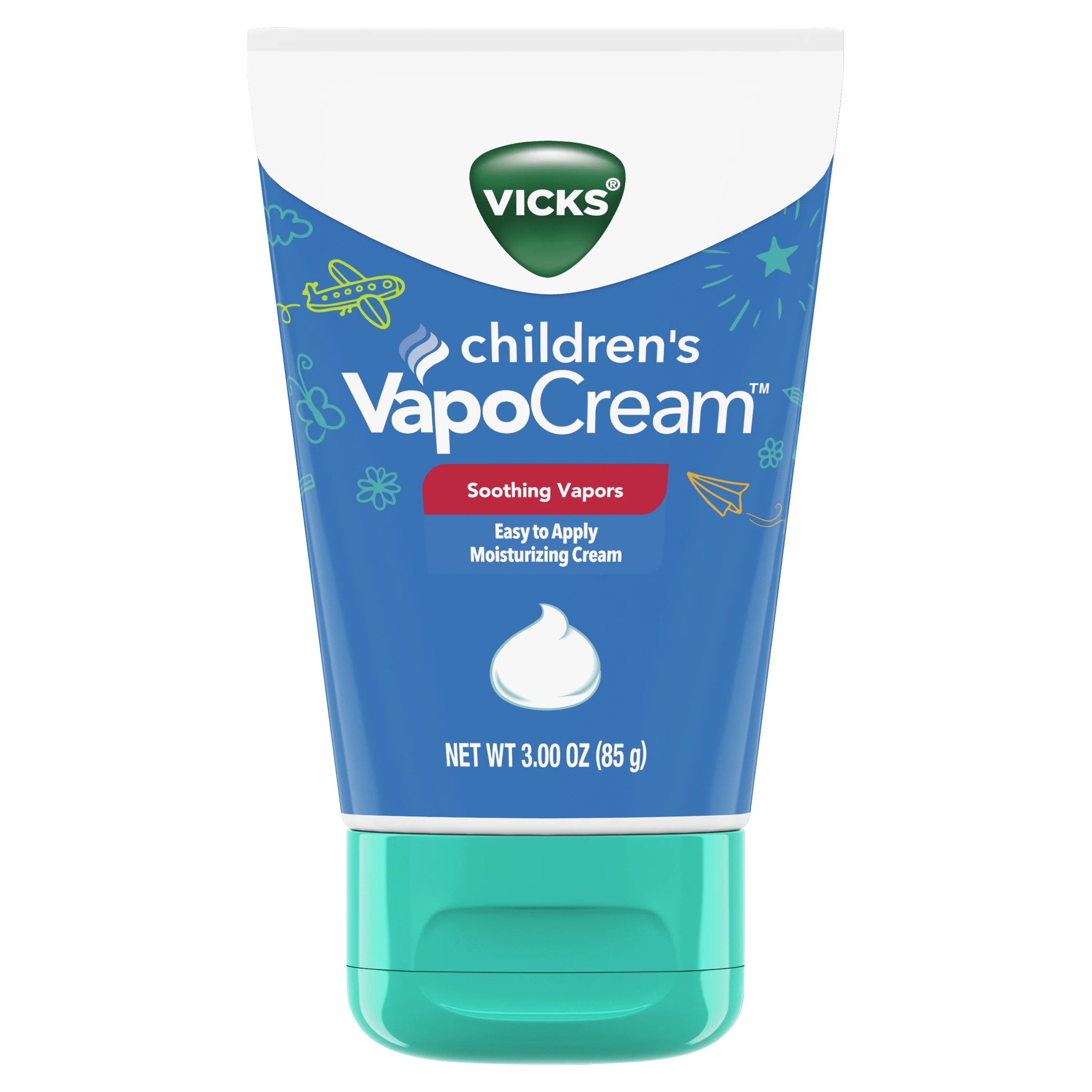Vicks Children's VapoCream, Non-Medicated, Moisturizing Cream, 3 oz | Walmart (US)