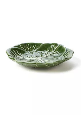 Modern. Southern. Home. Dark Green Cabbage Plate | Belk