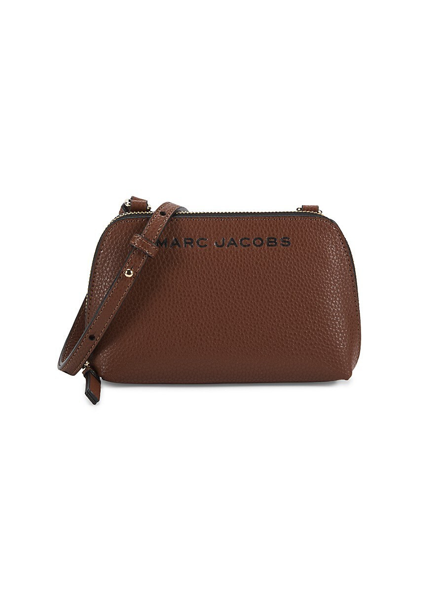 Marc Jacobs Women's Leather Crossbody Pouch - Cognac | Saks Fifth Avenue OFF 5TH