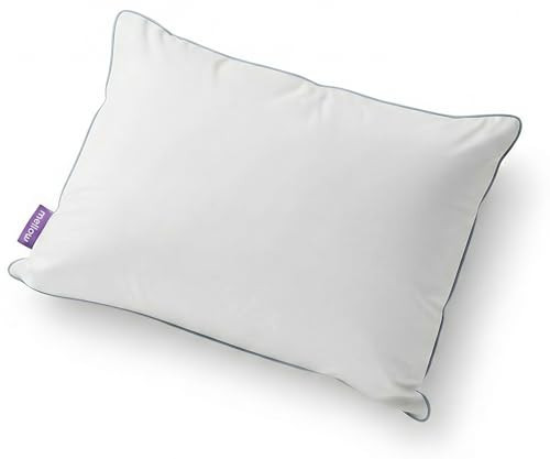Mellow Hotel Pillow — Waterproof & Stain-Resistant Down-Alternative Bed Pillow, Hypoallergenic Oeko-TEX® Cover, Machine Washable, Stays Fluffy, Support for Side/Back/Stomach Sleepers (Standard) | Amazon (US)