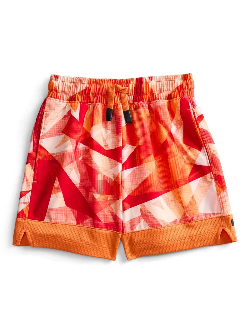 Athletic Works Boys' Print Performance Shorts, Sizes 4-18 & Husky | Walmart (US)