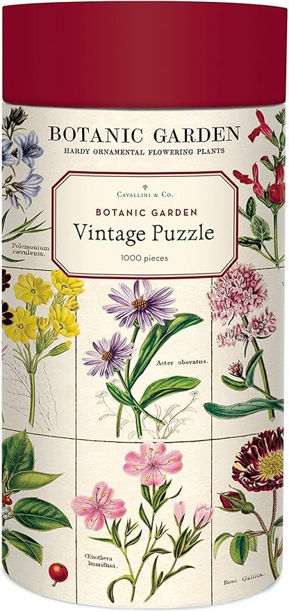 Cavallini Papers & Co. Botanic Garden 1,000 Piece Puzzle, Multi | Amazon (US)