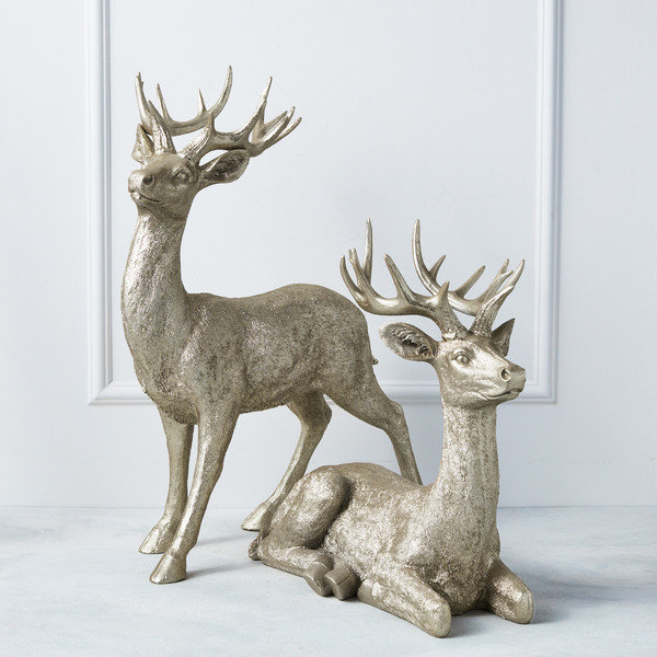 Majestic Deer - 22"H & 32"H | Z Gallerie