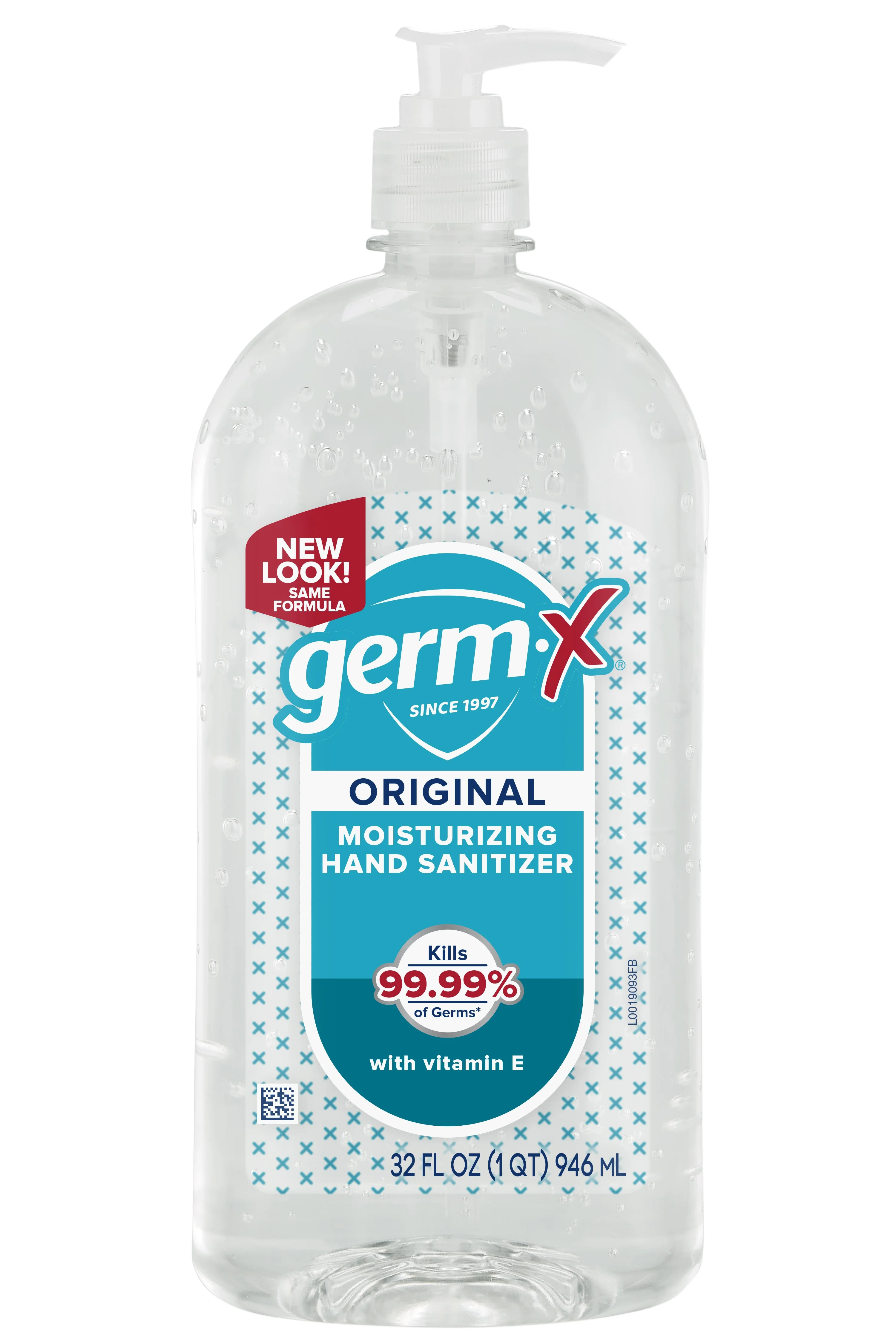 Germ-X Original Hand Sanitizer, 32 oz with Pump Dispenser, Added Moisturizers and Vitamin E. | Walmart (US)