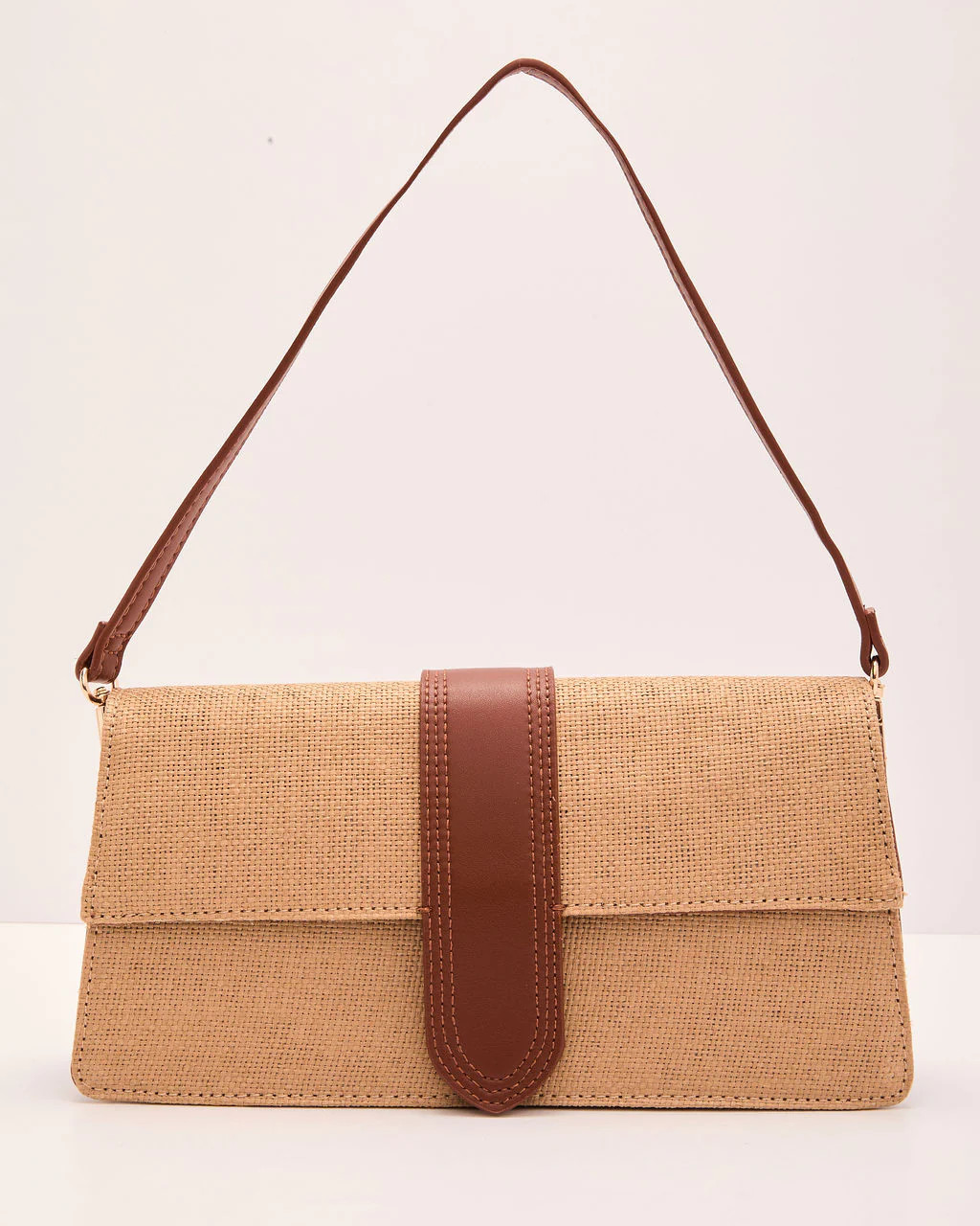 Island Bliss Canvas Vegan Leather Trim Crossbody Bag | VICI