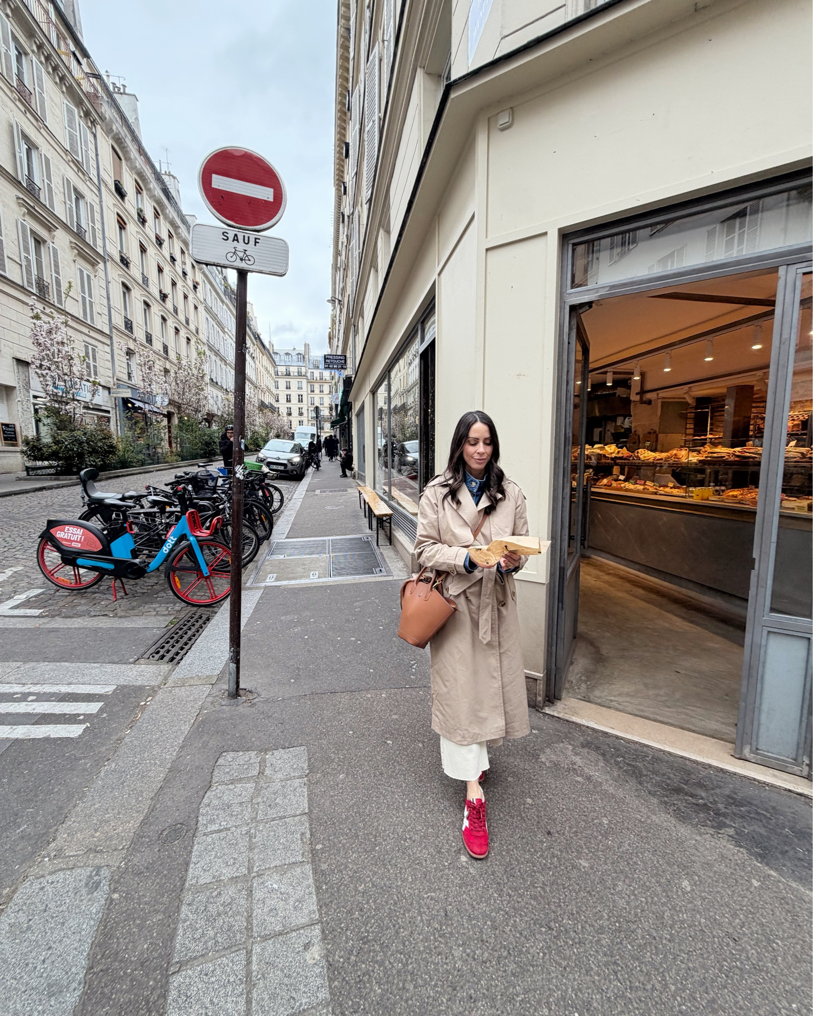 Trench coat and red shoes kind of day for a rainy day in Paris - exploring little shops and staying warm in the spring rain! 



#LTKWorkwear #LTKTravel #LTKActive