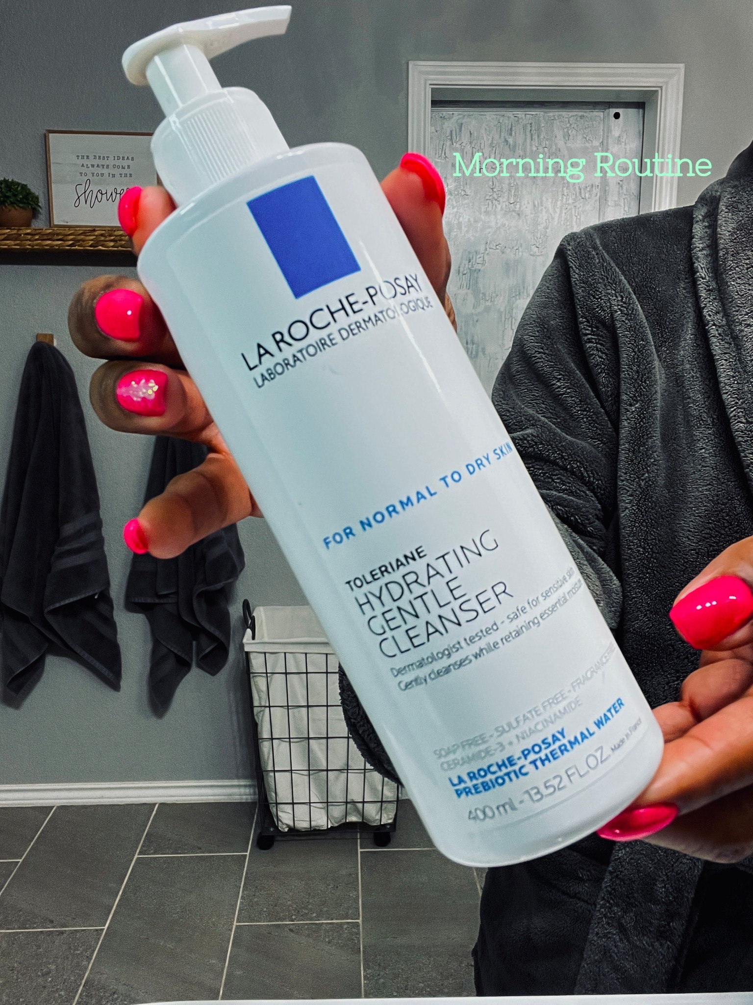 No 12-step routine, no foam circus, no skin drama. This La Roche-Posay Hydrating Gentle Cleanser has been my daily go-to because it cleans without stripping or acting brand new. It’s soft, calm, ready-for-the-day skin… BEFORE ☕️, before the noise. Reliable will always beat trendy for me. 🤍

#LTKmorningroutine #LTKgrwm #LTKdayinmylife