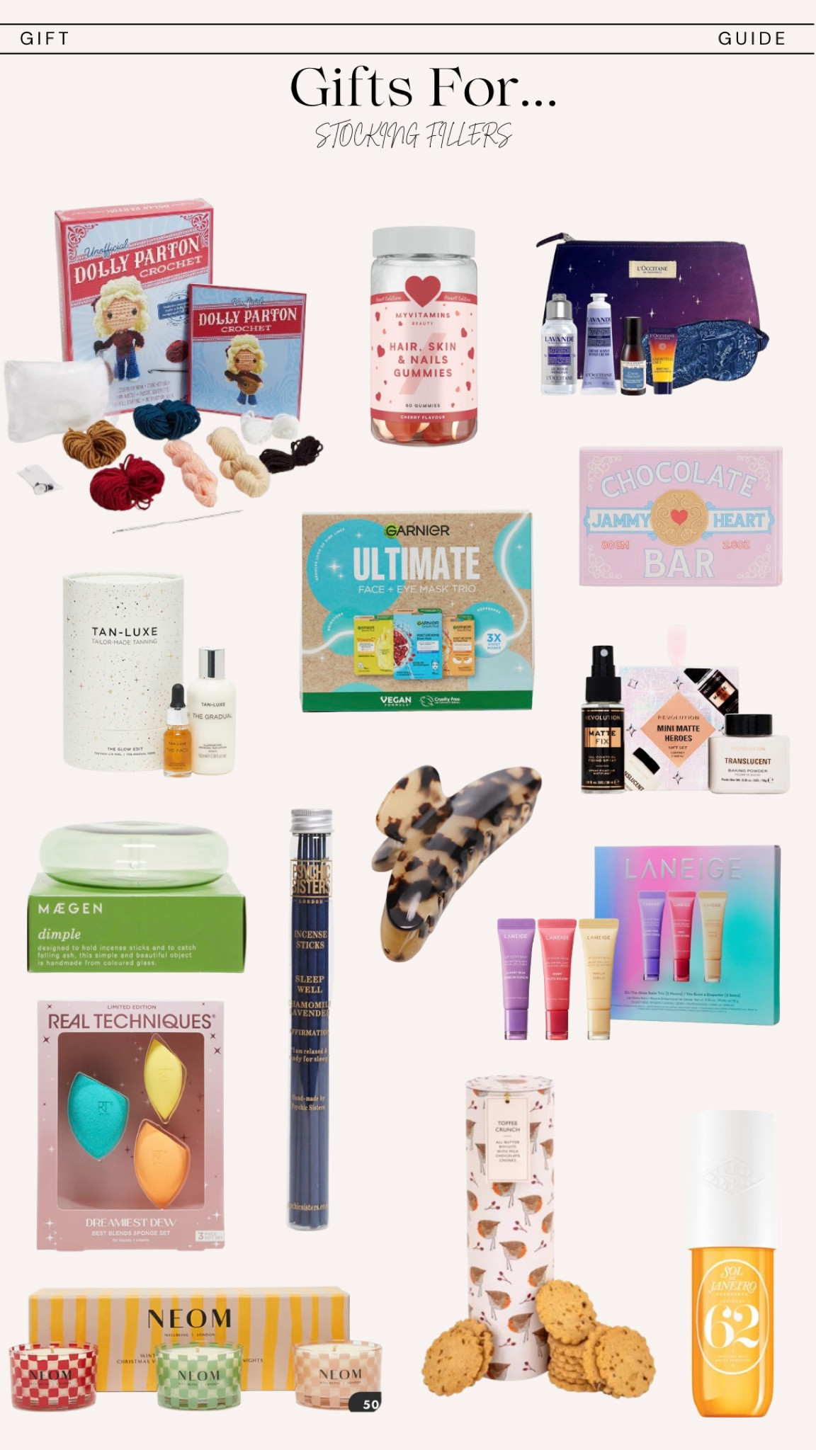 Shop my edit for stocking fillers for Christmas 

#LTKgiftguide #LTKuk