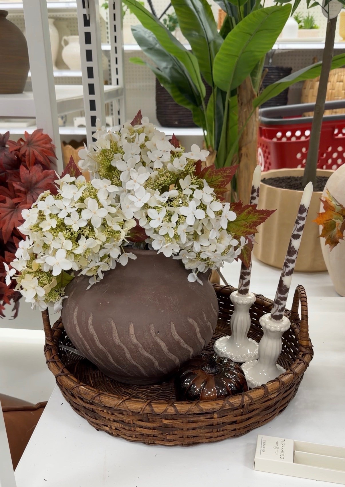 An easy fall centerpiece for your kitchen island, dining table, or coffee table using Targets fall decor line!

#LTKHome #LTKSeasonal