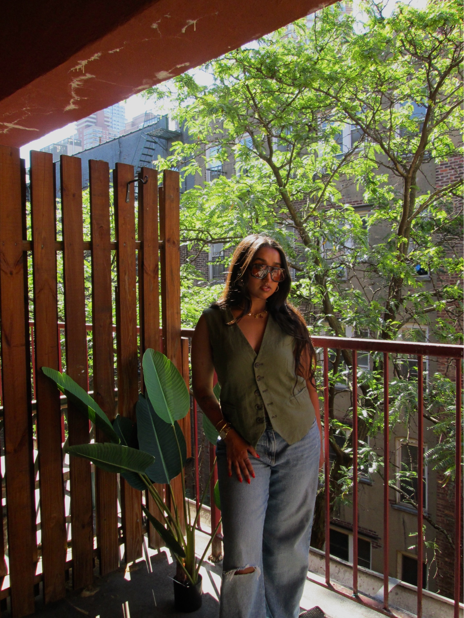 Green vest is Zara!! But I’ve added other options below!