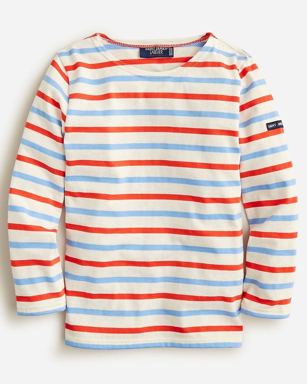 Saint James® X crewcuts long-sleeve striped T-shirt | J. Crew US