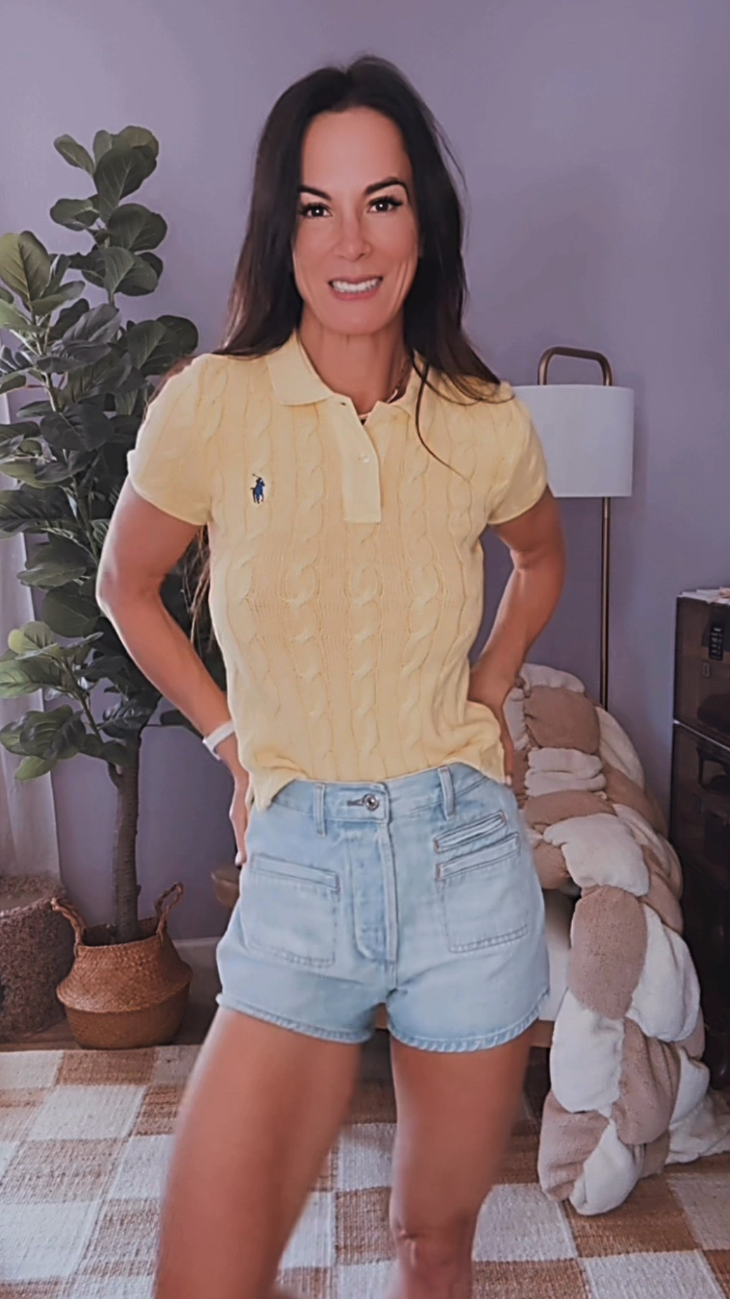 Serving up spring chic with a twist! This sunshine yellow polo sweater is the color of the season—but let’s be real, these embroidered boots are the moment. Giving major Ralph Lauren runway energy, and I’m here for it.

Wearing size S sweater and 24 in shorts. 

Comment BOOTS to get the look sent straight to your DMs!

#RalphLaurenStyle #OOTD #SpringFashion #RunwayVibes #StatementBoots #PoloLook #ClassicWithATwist #NicoleColeeStyle #PreppyWithPunch #LTKStyle #LTKSpring #HighLowFashion #larroude 

#LTKShoeCrush #LTKSeasonal #LTKStyleTip
