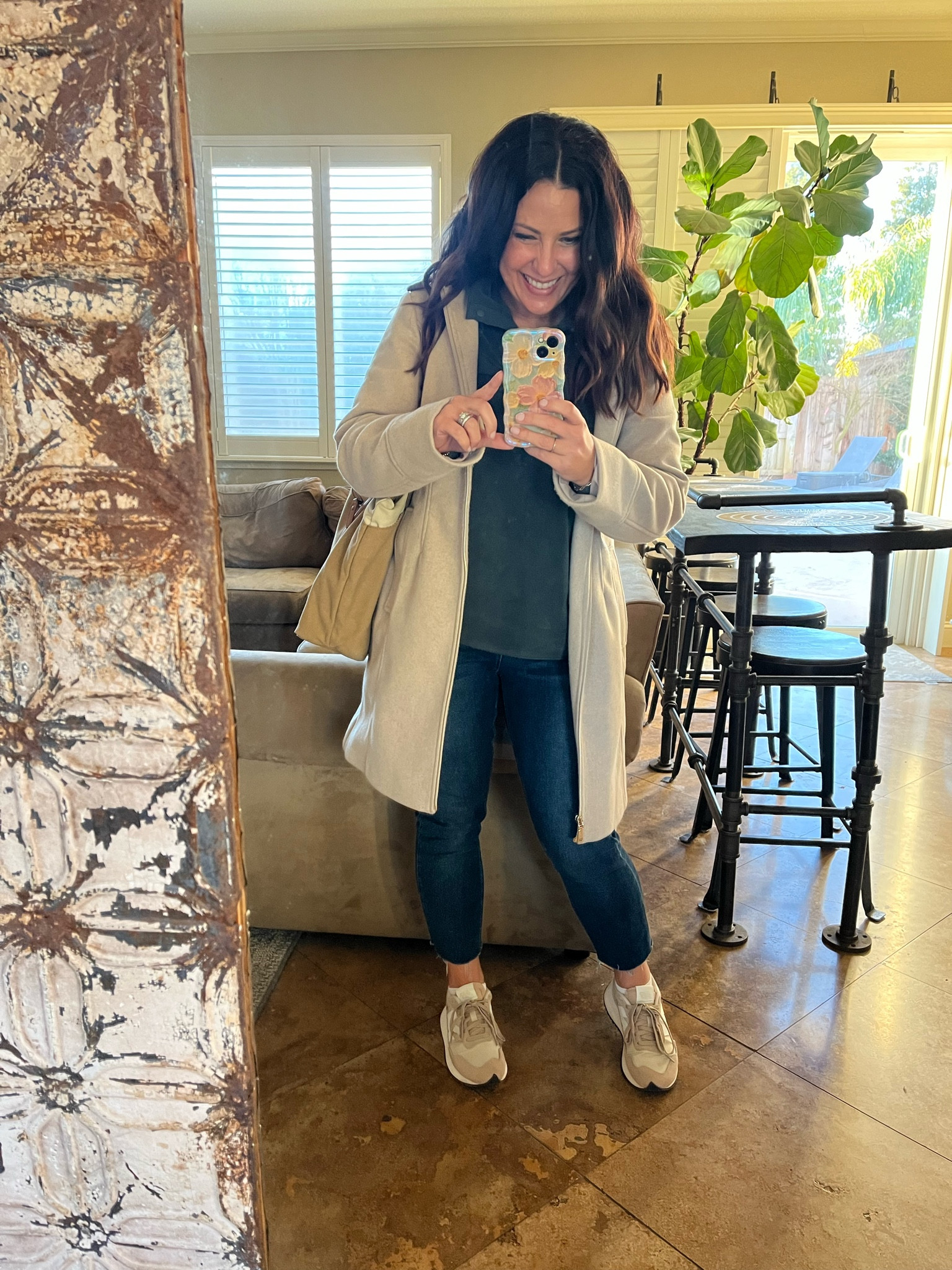 What I wore on a walking field trip with my students to our local high school. Wearing a small in my fleece top and jacket. My jeans are an old pair that I cut off. 

Teacher outfit
Petite style
No fuss style

#LTKStyleTip #LTKFindsUnder50 #LTKOver40