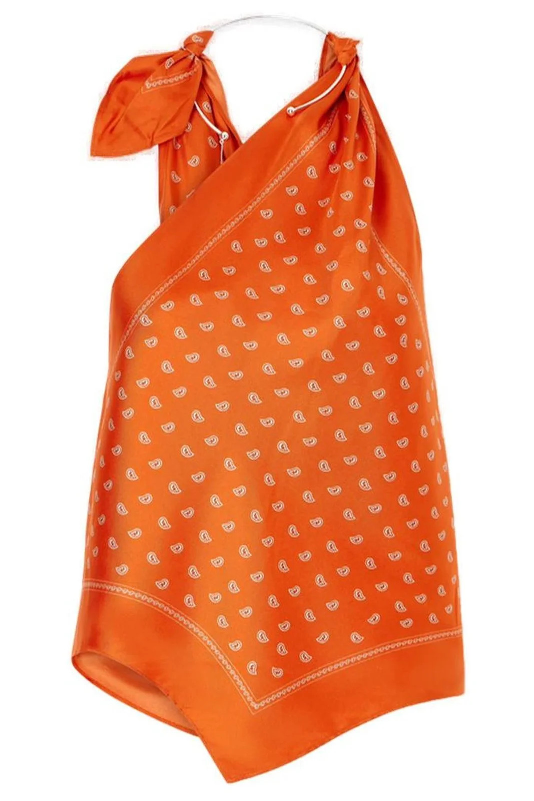 Christopher Esber Bandana Scarf Tie Top | Cettire Global