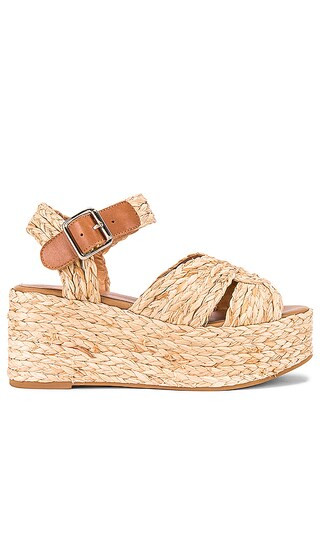 Seychelles Glistening Sandal in Tan. - size 7 (also in 7.5, 8.5, 9, 9.5) | Revolve Clothing (Global)