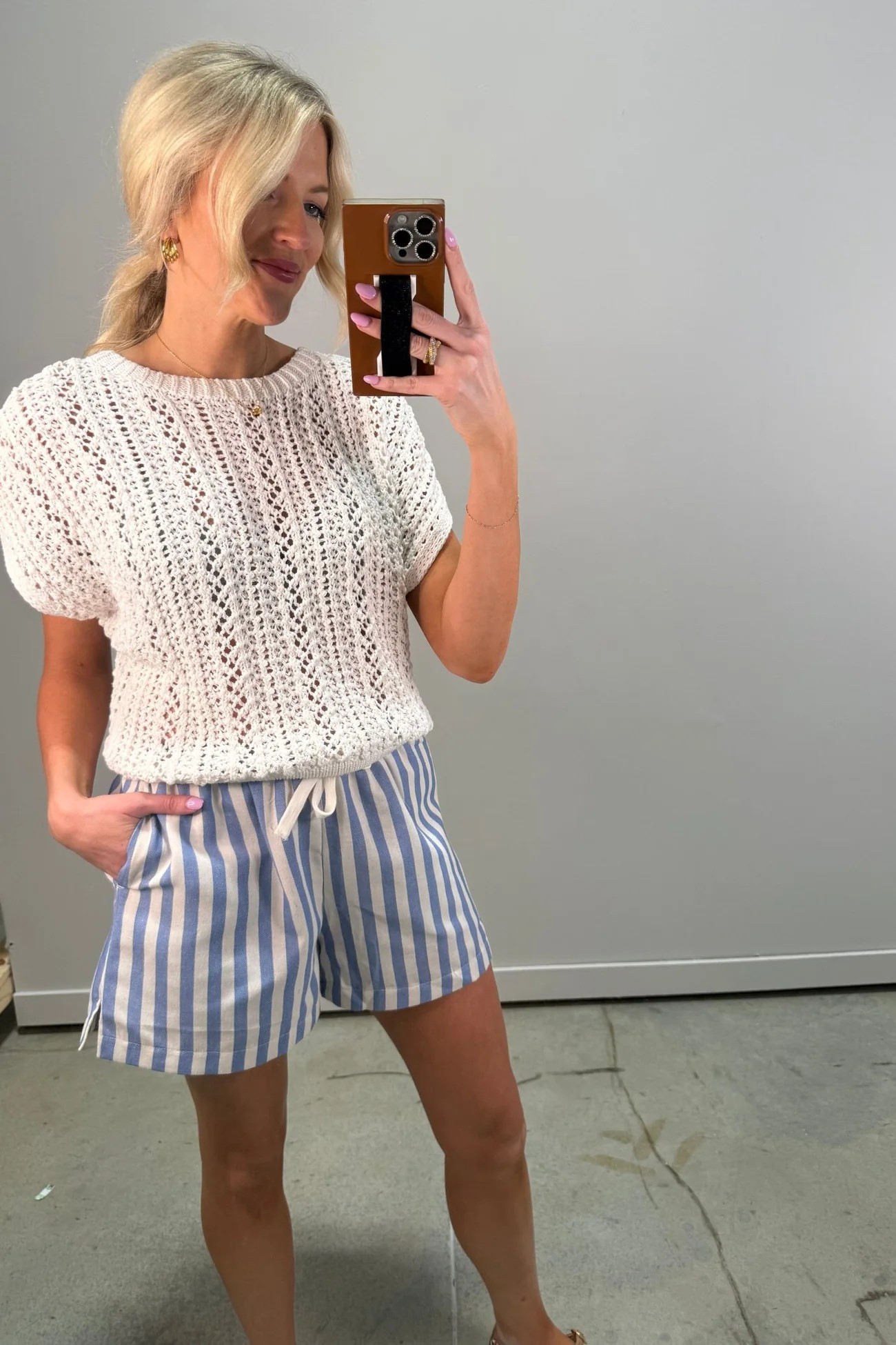The Coastal Stripe Shorts | Ardire Collection