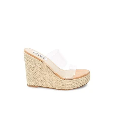 Steve Madden Women s Sunrise Sandal Clear Size 11.0 | Walmart (US)