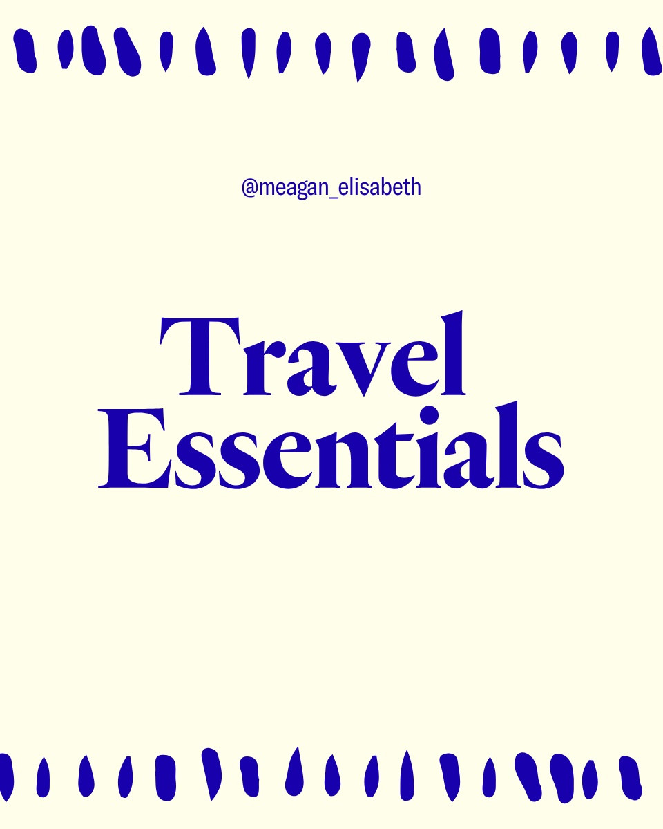 all of my GO-TO travel essentials, as someone who just got back from a 2 week trip to Europe!

#LTKTravel #LTKgrwm #LTKSaleAlert