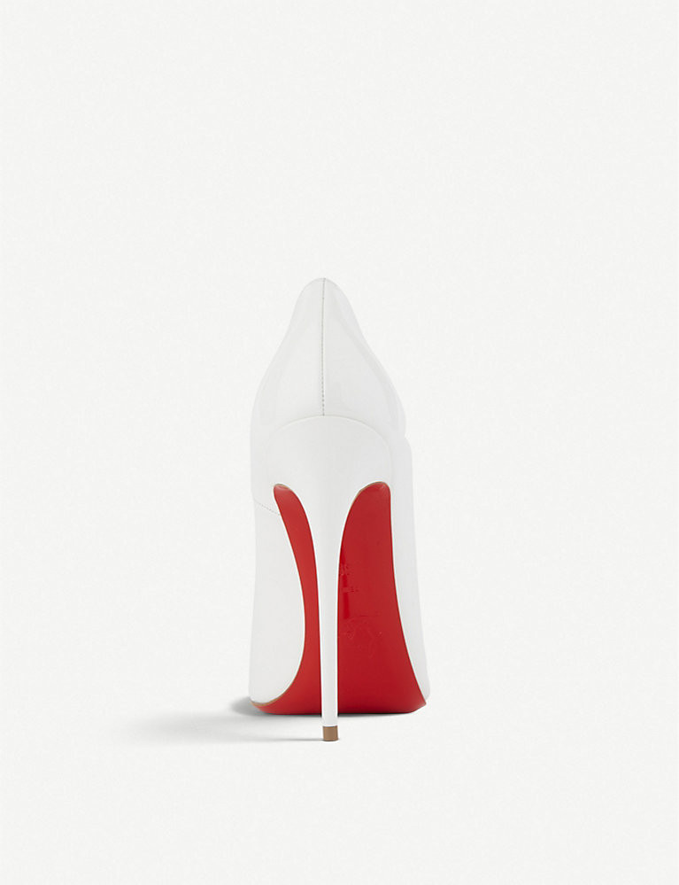 CHRISTIAN LOUBOUTIN So Kate 120 patent-leather courts | Selfridges