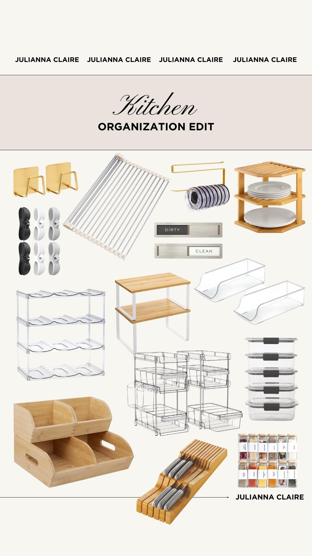 Kitchen organization favorites for 2026!

#LTKHome