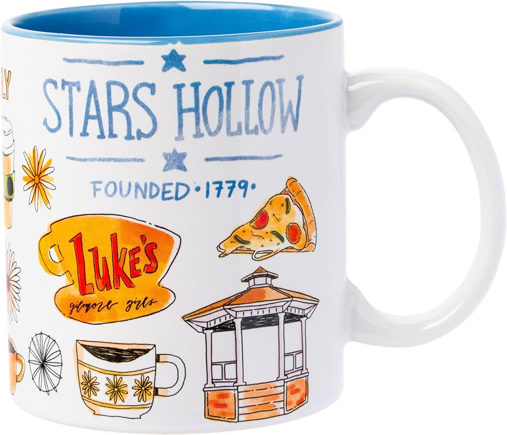 Silver Buffalo Gilmore Girls Destination 20oz Ceramic Mug | Amazon (US)