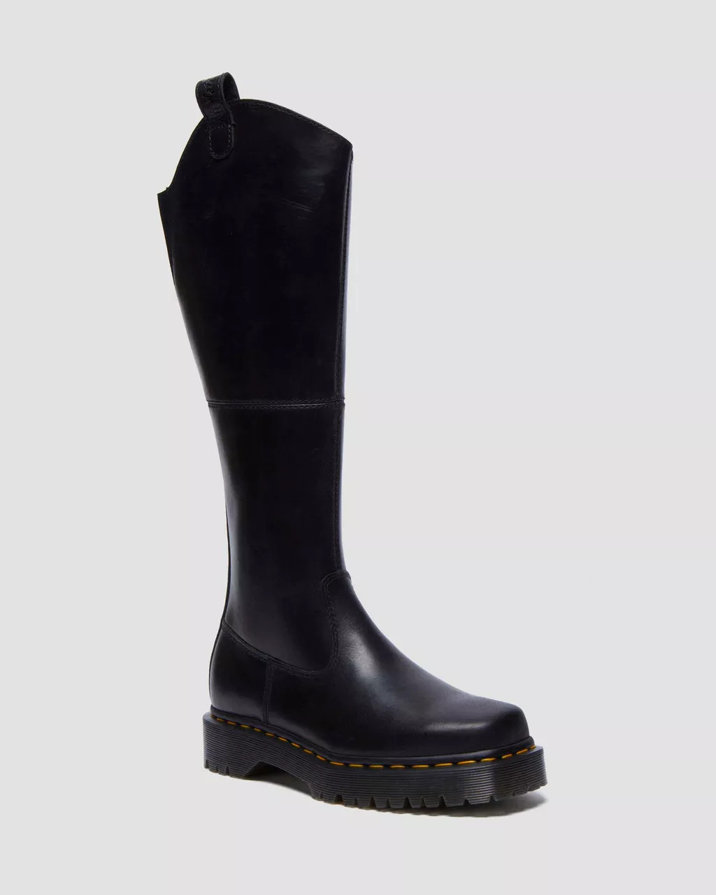 Amaayah Knee High Leather Boots | Dr. Martens