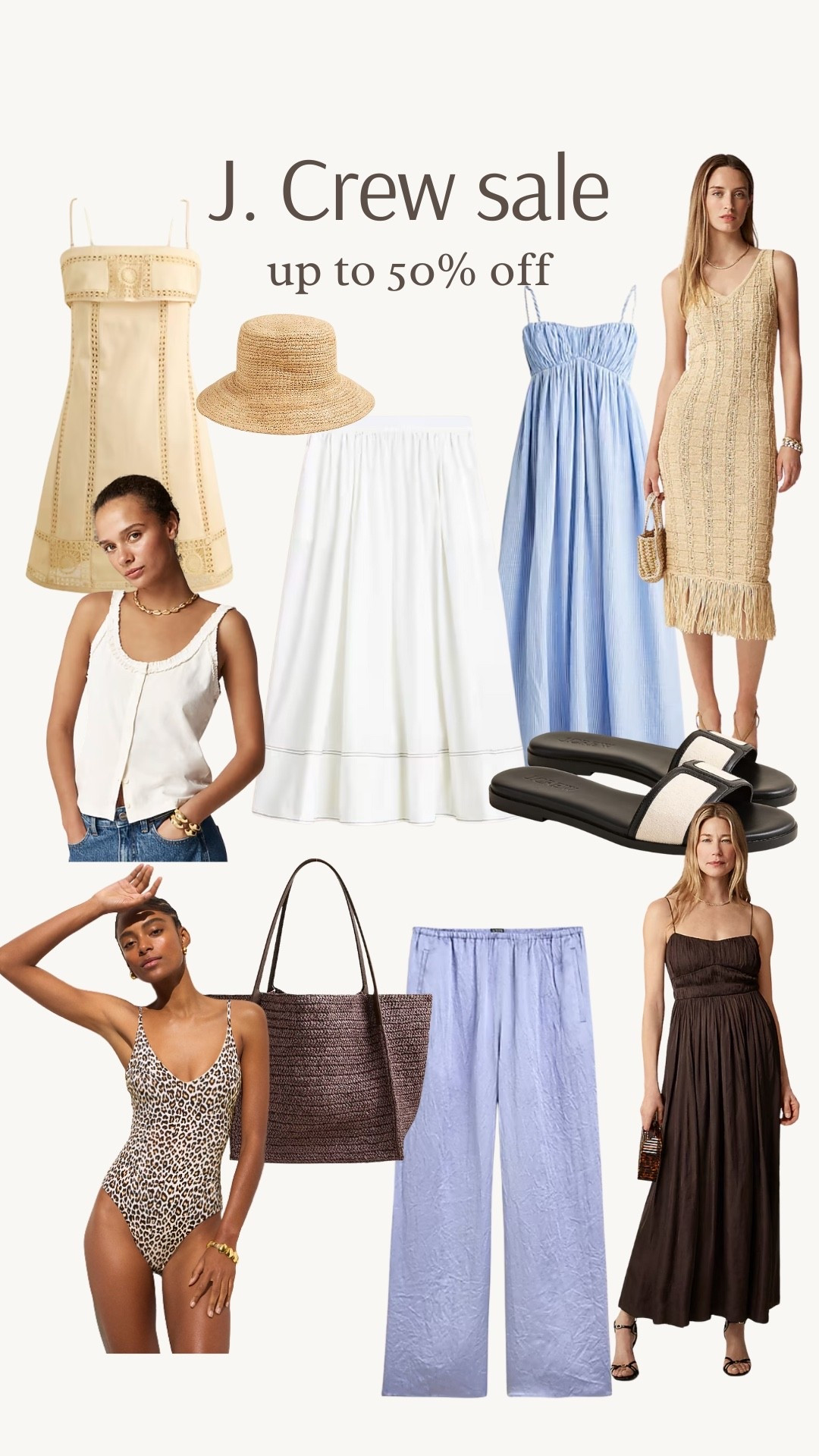 Up to 50% off at J. Crew today! Here are my favorite summer sale picks 

#LTKSummerEdit #LTKSaleAlert