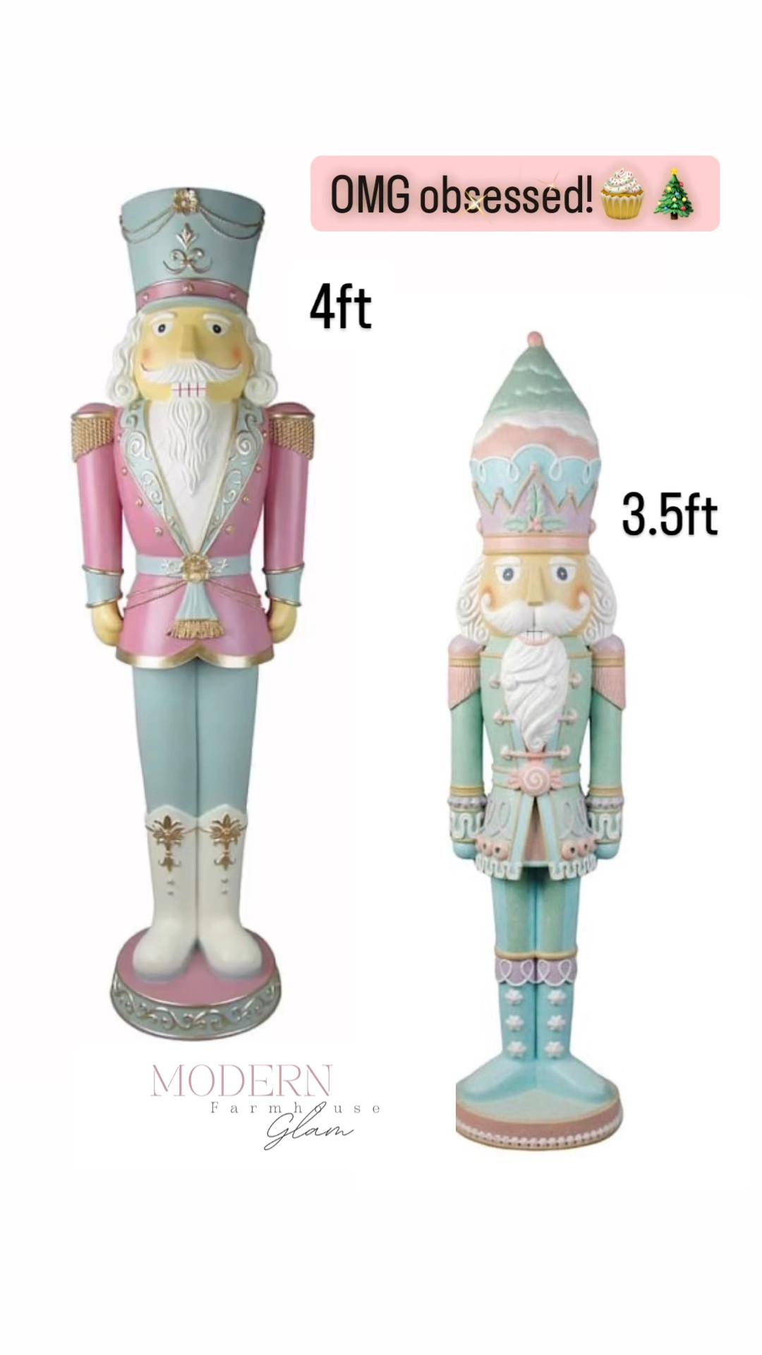 Giant Christmas nutcrackers 

#LTKSeasonal #LTKHome #LTKFamily