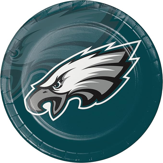 Trendware Philadelphia Eagles Paper Plates, 24 ct | Amazon (US)