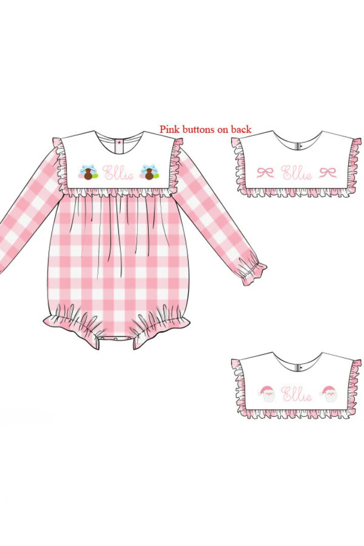 Pre-Order Custom Name Interchangeable Bubble | The Smocked Flamingo