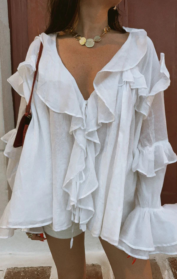 Joss Ruffle Top | Show Me Your Mumu