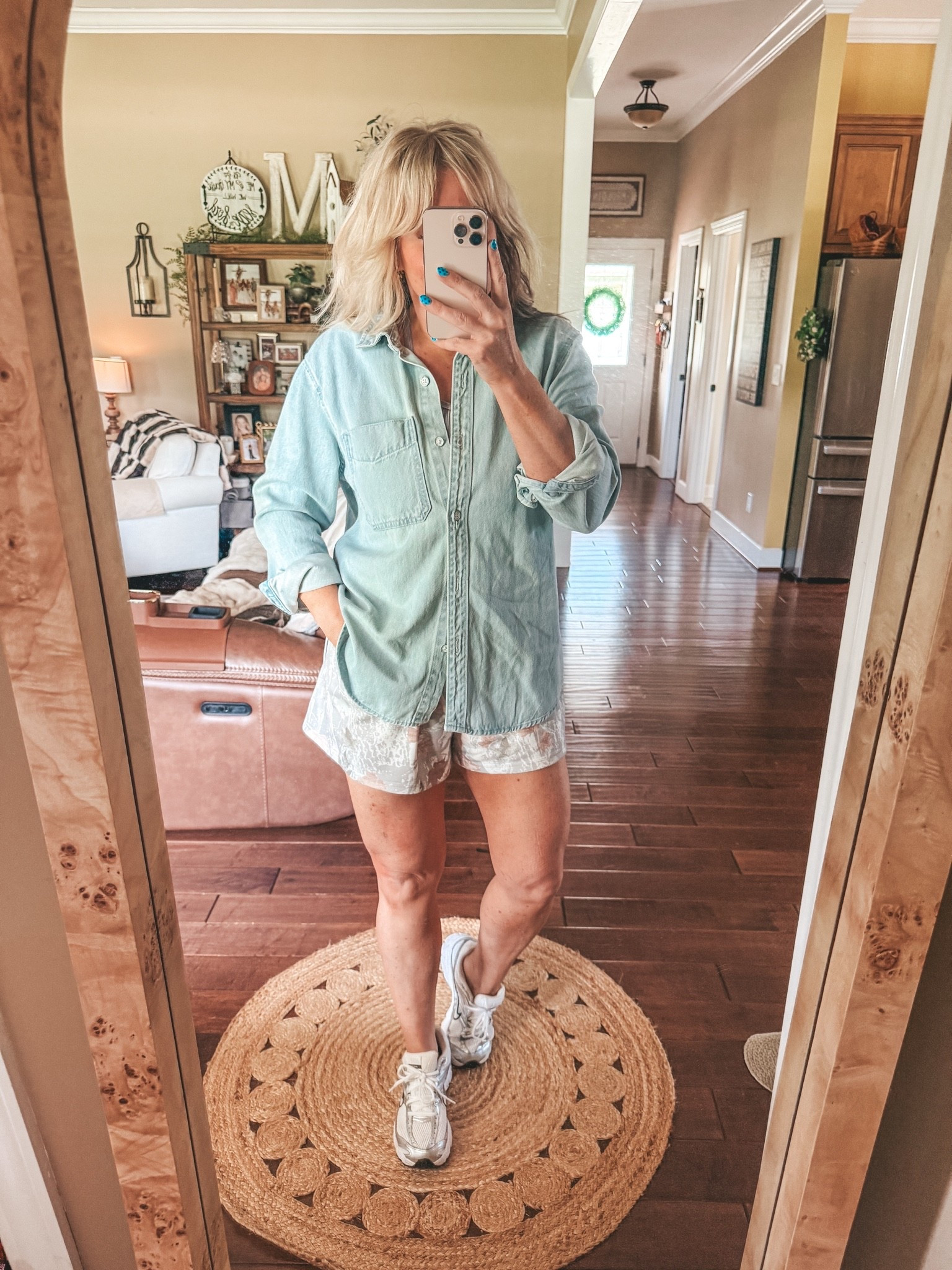 A denim top is a must in your closet! Linked a few here. Mine is from last year.

#LTKootd #LTKOver40