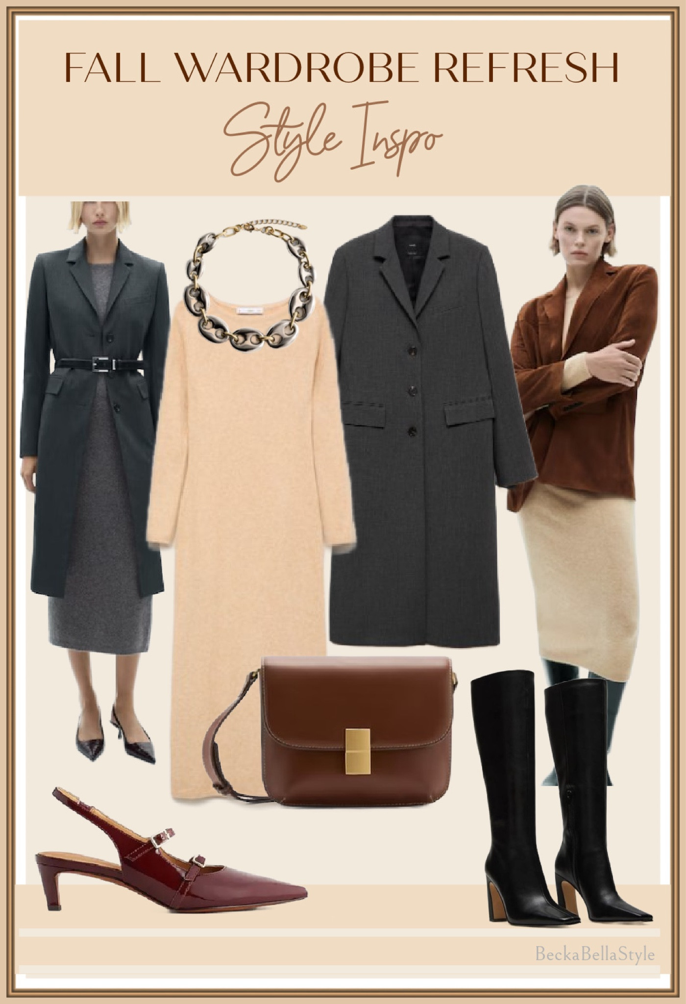 Fall wardrobe refresh style inspo mood 🤎 mango timeless fall outfit, autumn fashion, smart chic fall fashion, #LTKautumn

#LTKSeasonal #LTKWorkwear #LTKStyleTip