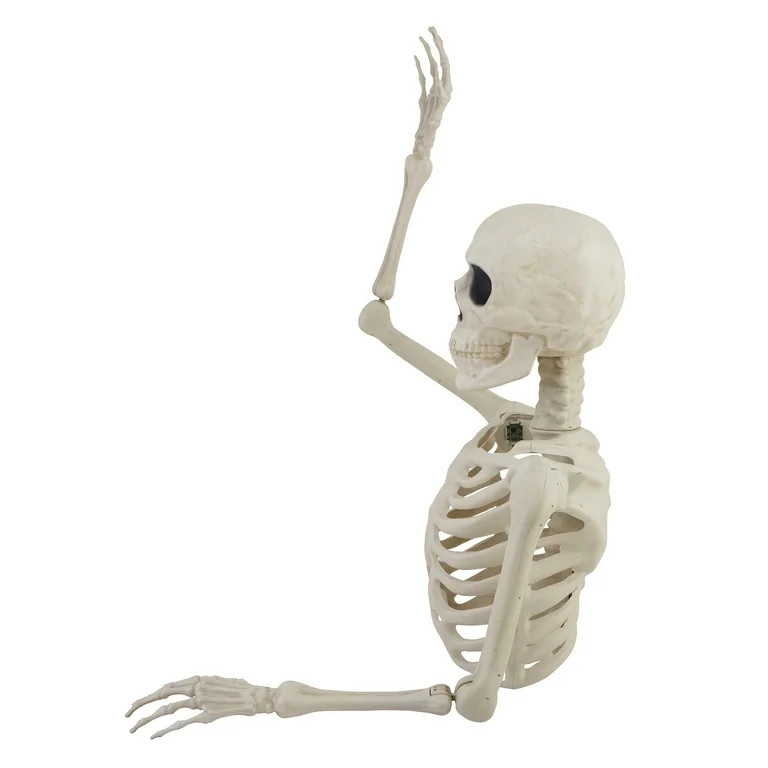 Halloween Faux Skeleton Groundbreaker, 3.8ft Height, by Way to Celebrate | Walmart (US)