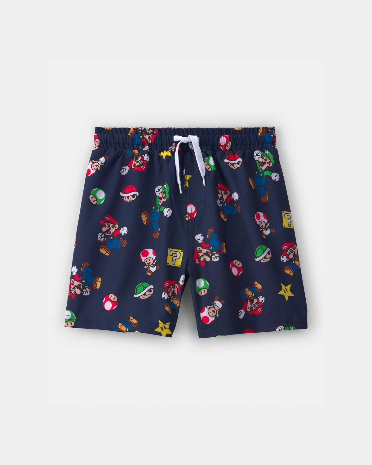 Boys Nintendo Super Mario Swim Trunks - Navy Blue | Carter's Inc
