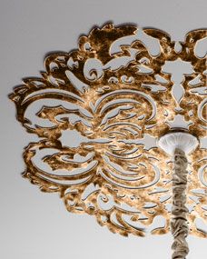 Lace Pattern Ceiling Medallion | Horchow
