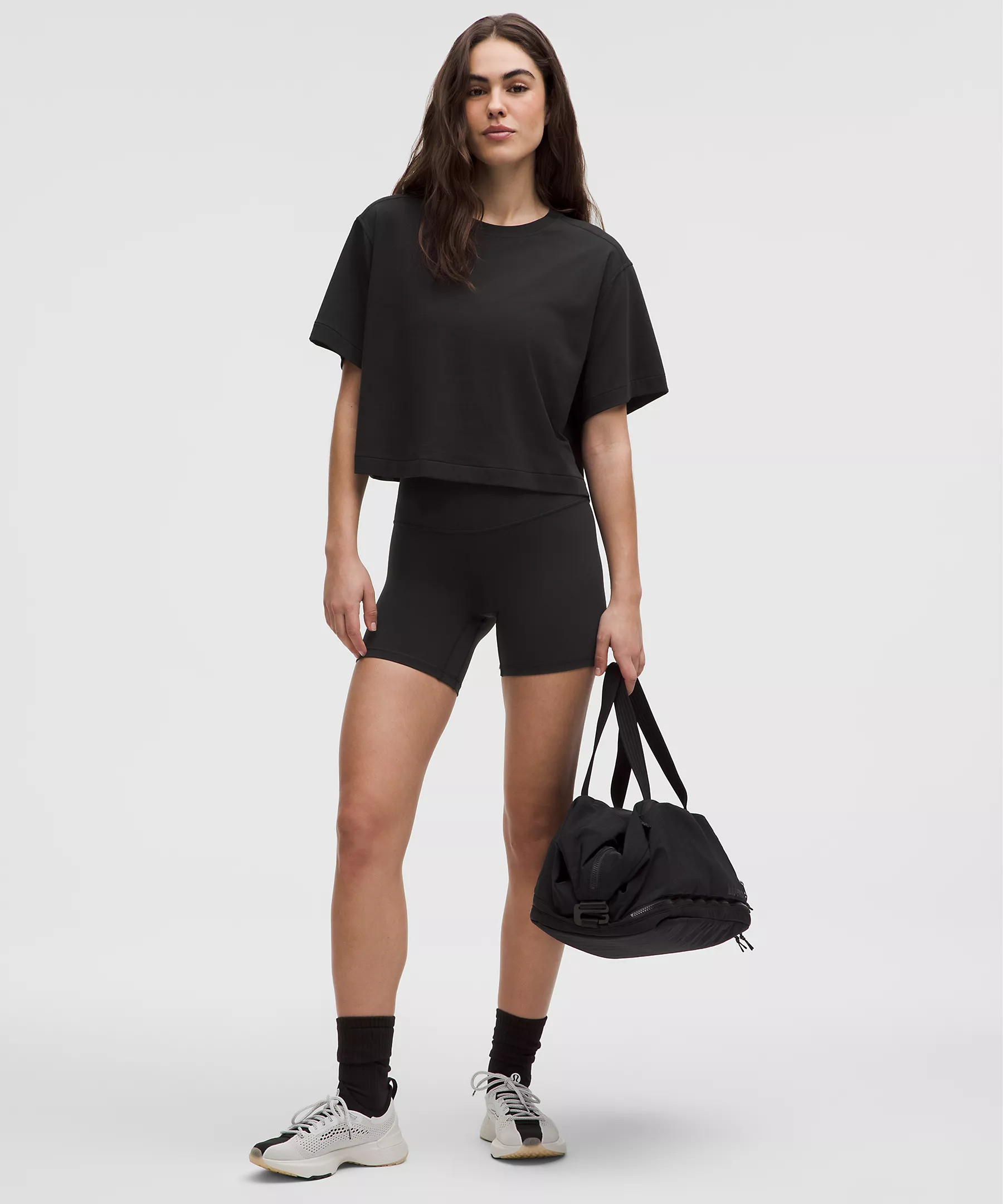 All Yours Organic Cotton Cropped T-Shirt | Lululemon (US)