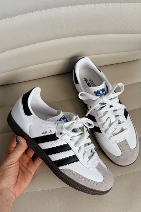 Adidas Samba OG. They run tts. Order your regular size based on the size chart. 


#LTKSeasonal #LTKfindsunder100 #LTKshoecrush