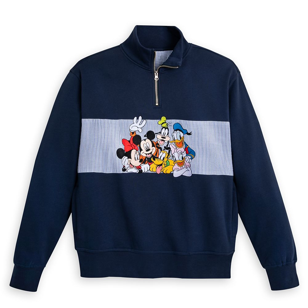 Mickey Mouse and Friends 1/4 Zip Fleece Top | Disney Store