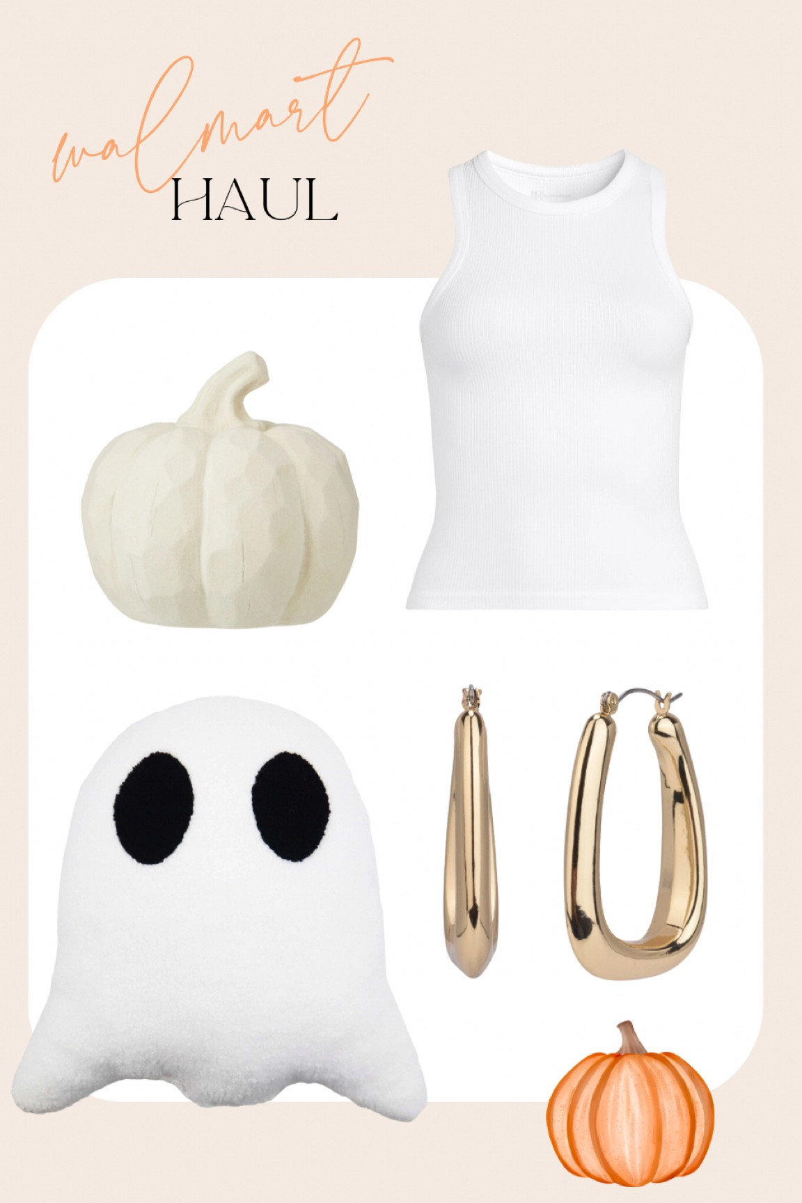 mini Walmart haul bc I couldn’t stop myself from that $7 ghost pillow 🤭👻

#LTKSeasonal