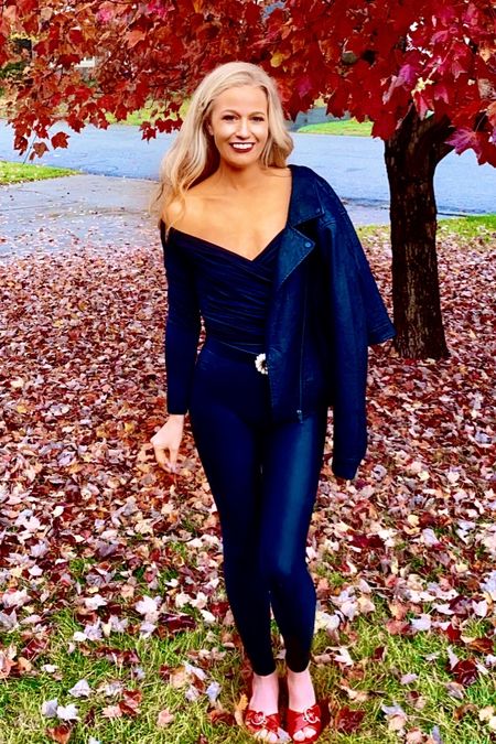 #Diyhalloweencostume #halloweenideas #spanxoutfits #spookyszn #fauxleather
Super simple + fun DIY Halloween costume idea • Sandy from Grease! 
This costume is all basics that I already had or could easily find & use again after Halloween. 💯 I love the way it turned out! 💄⚡️🥰 
Andddd who doesn’t need a good go to faux leather moto jacket in their closet anyway?! Linked  a few of my faves that are marked down right now! 

#LTKunder50 #LTKSeasonal #LTKstyletip