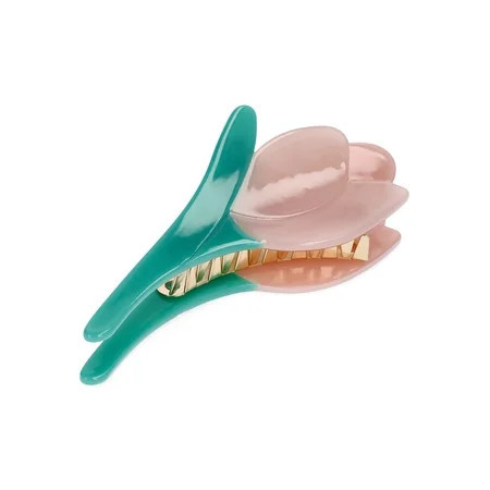Weekend Academy Girls Tulip Hairclip Pink | Walmart (US)