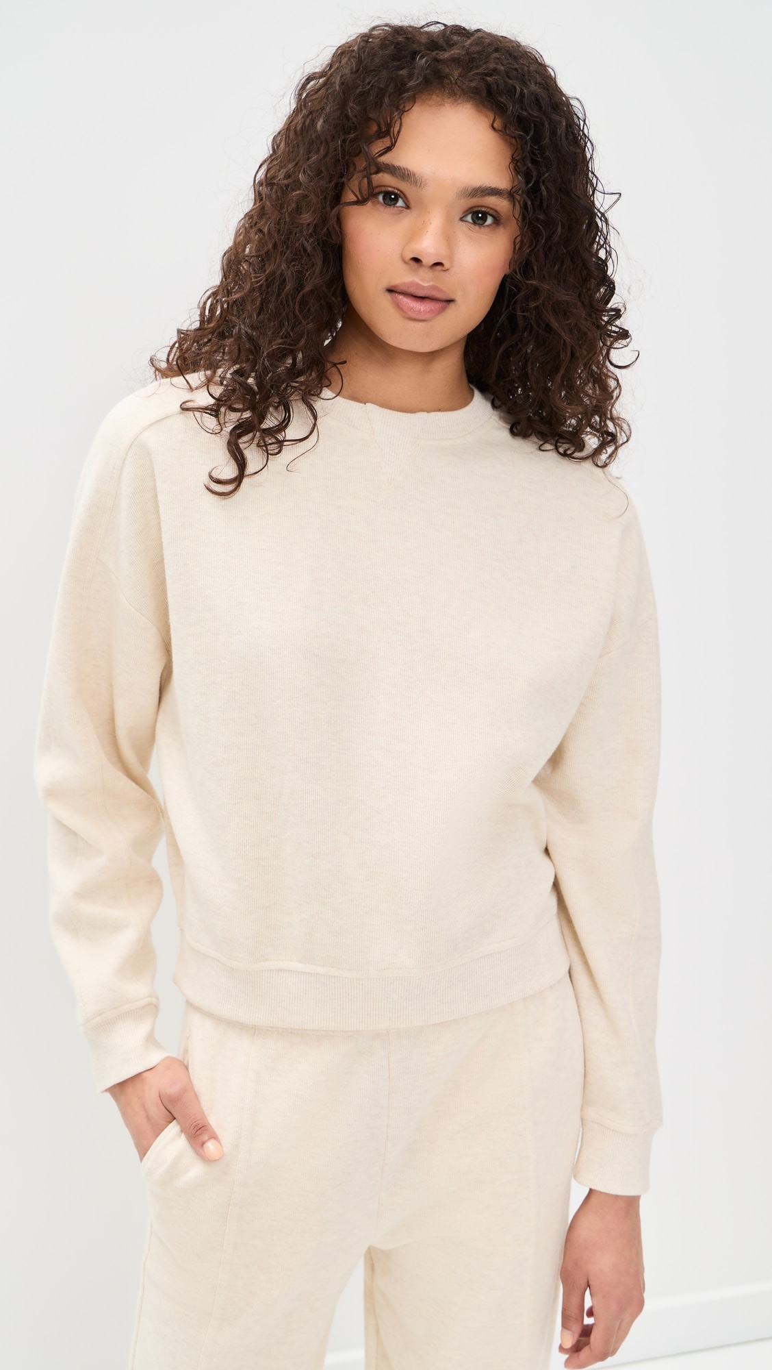 Signature Rib Crewneck | Shopbop