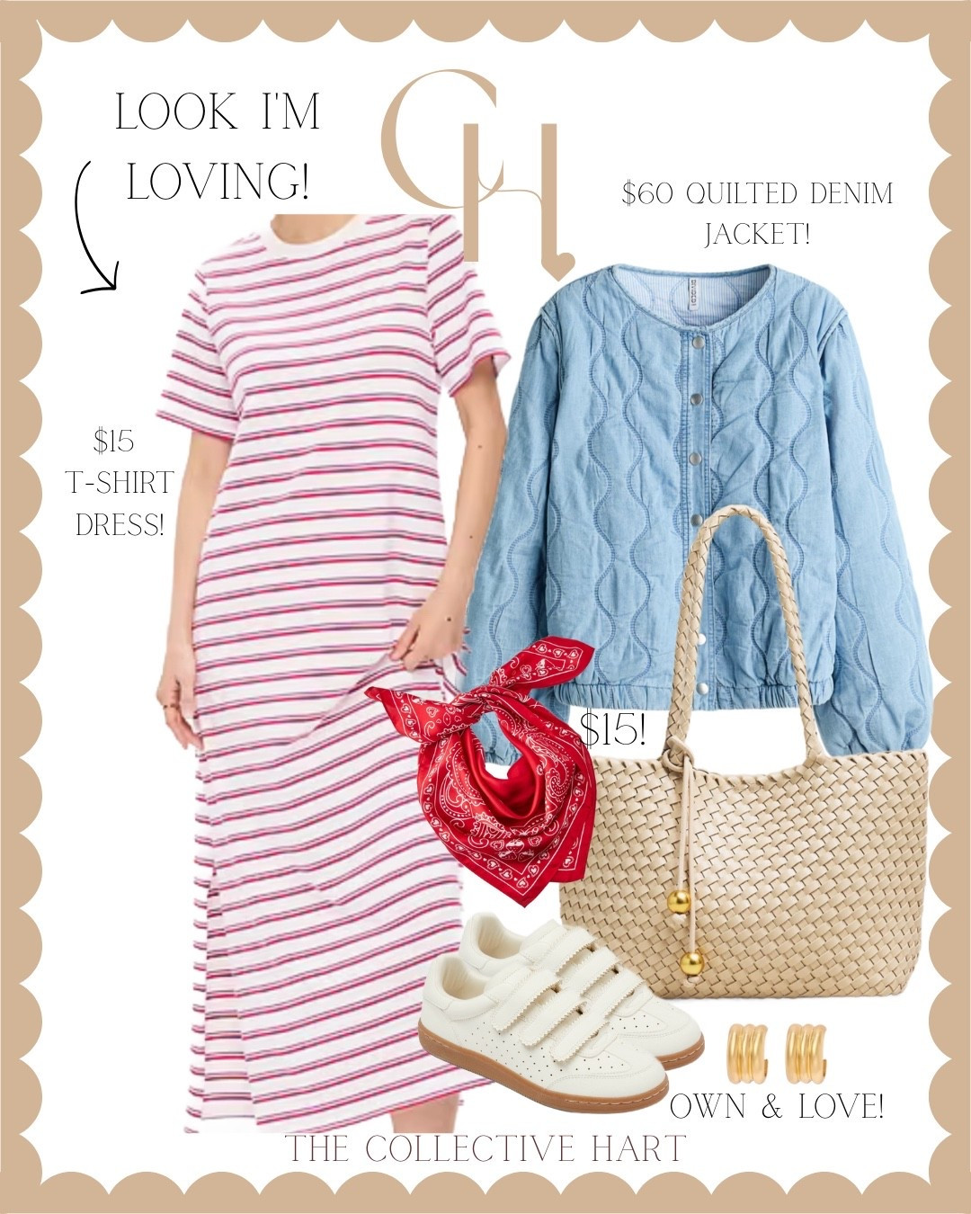 Own & love these t-shirt dresses. Love this new color way & now on sale for only $15! 