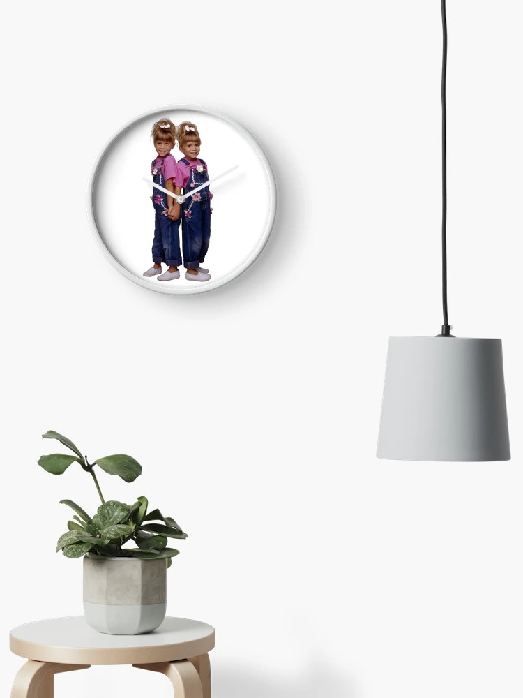 Mary-Kate and Ashley Clock | Redbubble (US)