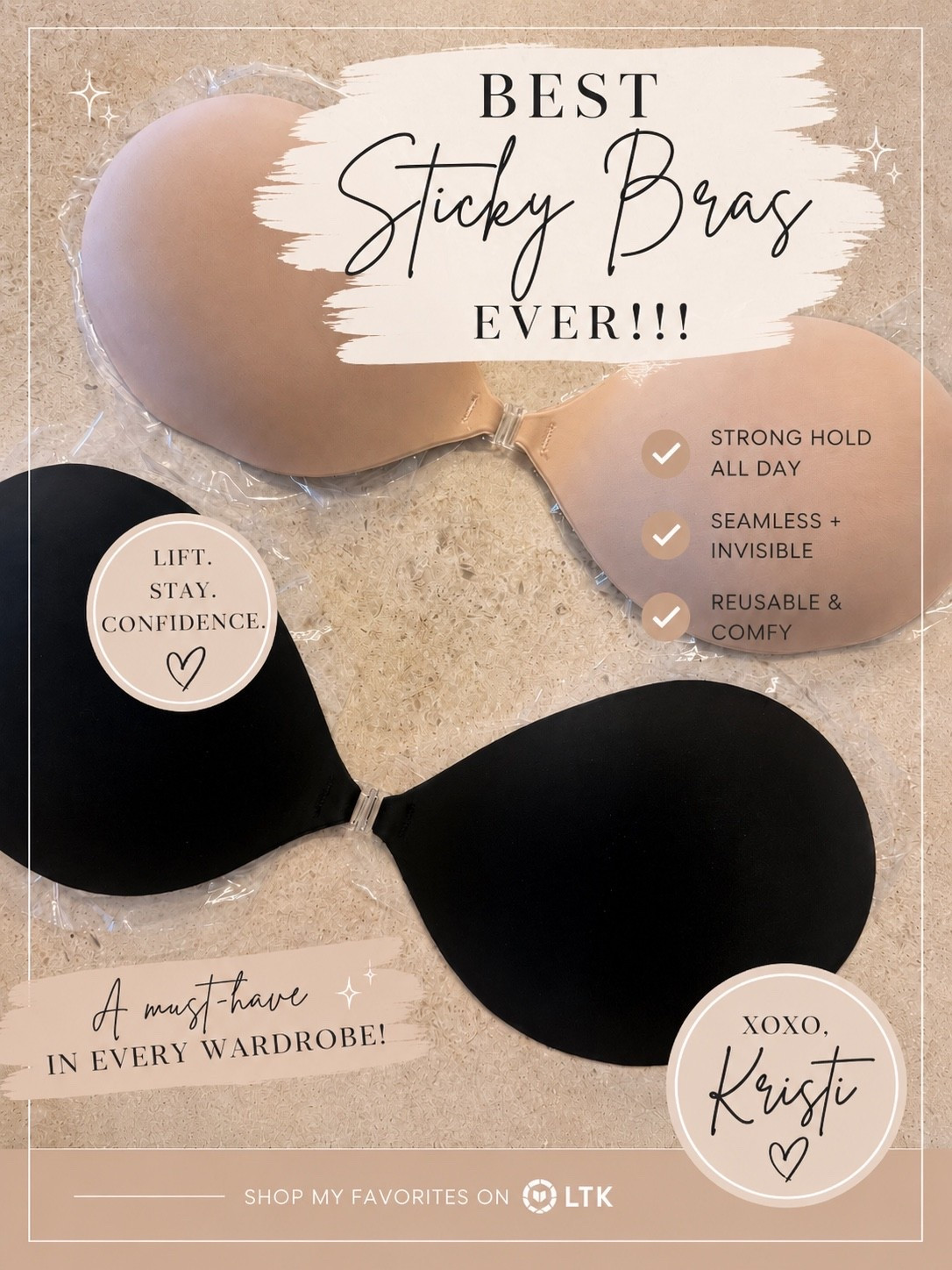 Best sticky bras ever!!!!! Must try! #stickybras

#LTKBeauty #LTKselfcare #LTKgrwm
