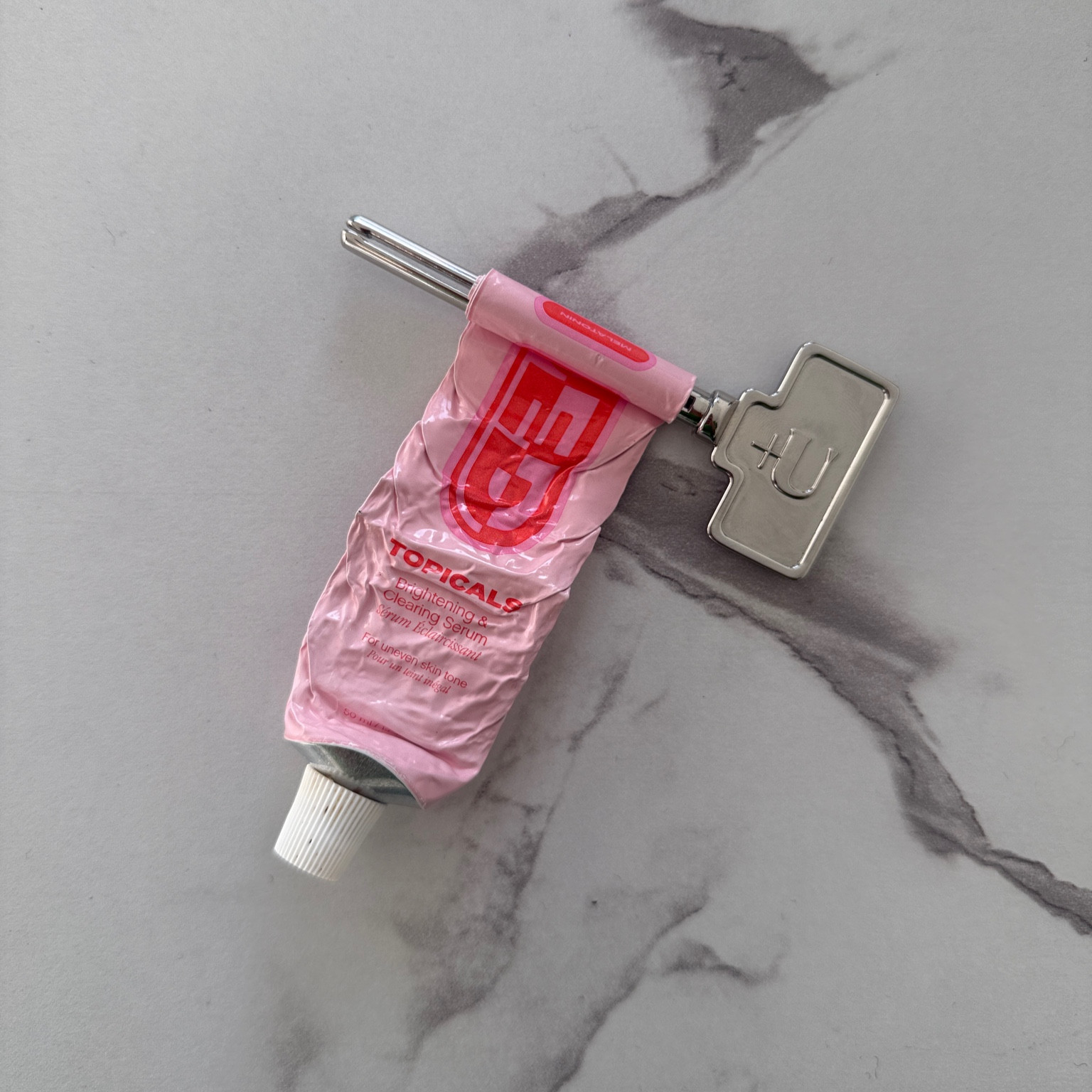 chrome tube squeezing tool