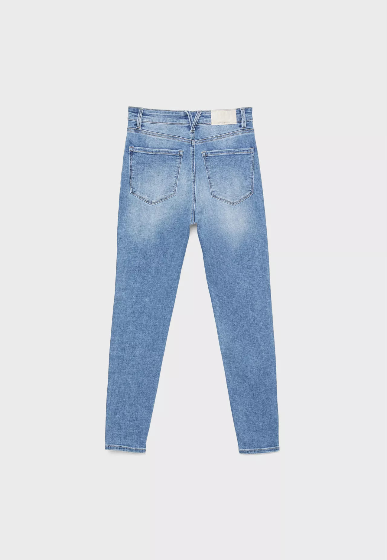 D09 Skinny-Jeans mit super hohem Bund - Mode für Damen | Stradivarius Deutschland | Stradivarius DE